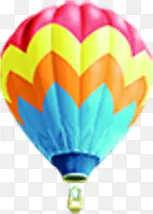 设计飞扬卡通热气球