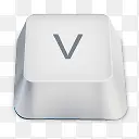 v键盘按键图标