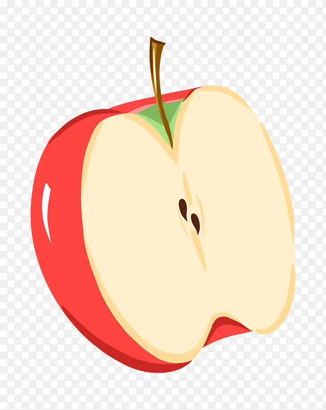 处暑水果苹果设计