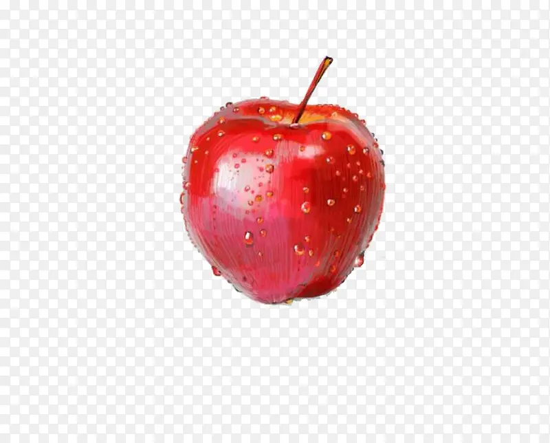 红色的苹果免抠素材