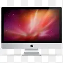 iMac红iMac图标