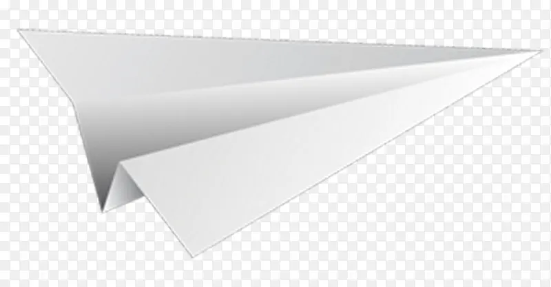 白色纸飞机折纸手绘