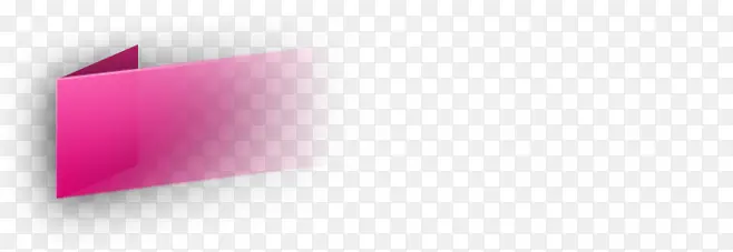粉色个性折纸设计