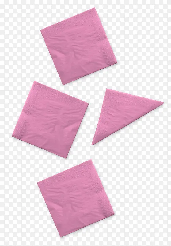 粉红纸巾