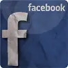 Facebook折纸风格社交媒体图标