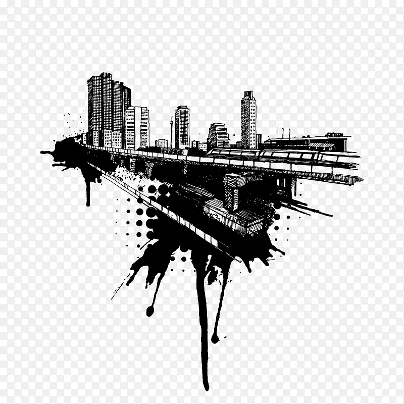 矢量水墨房子PNG图片素材下载_图片编号10158911-PNG素材网