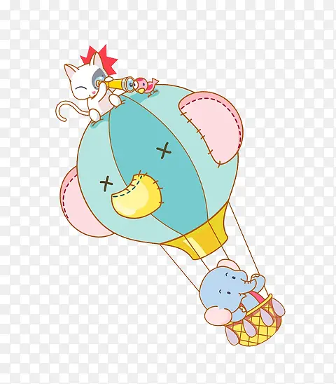 卡通氢气球
