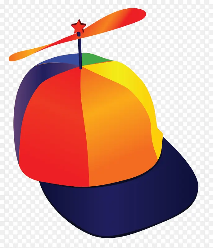 彩色儿童帽子