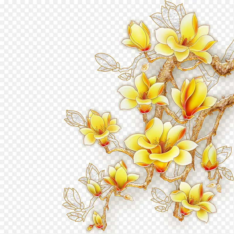 花枝PNG图片素材下载_图片编号10178060-PNG素材网