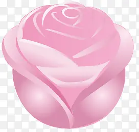 粉色玫瑰装饰花