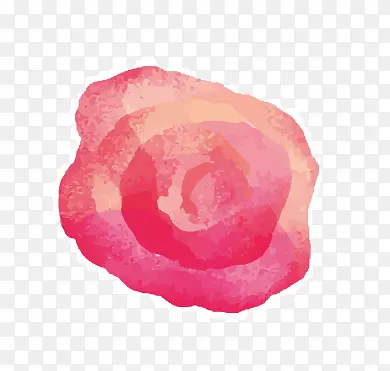 手绘一朵玫瑰花