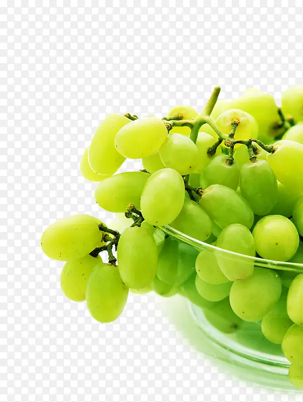 绿色新鲜葡萄水果