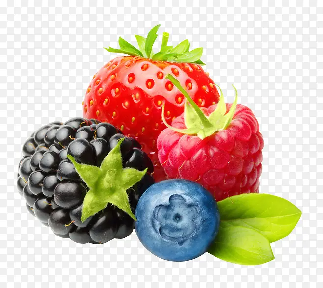 草莓葡萄水果素材