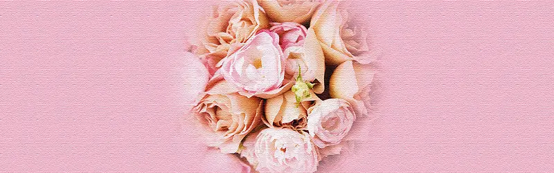唯美质感玫瑰花海报背景