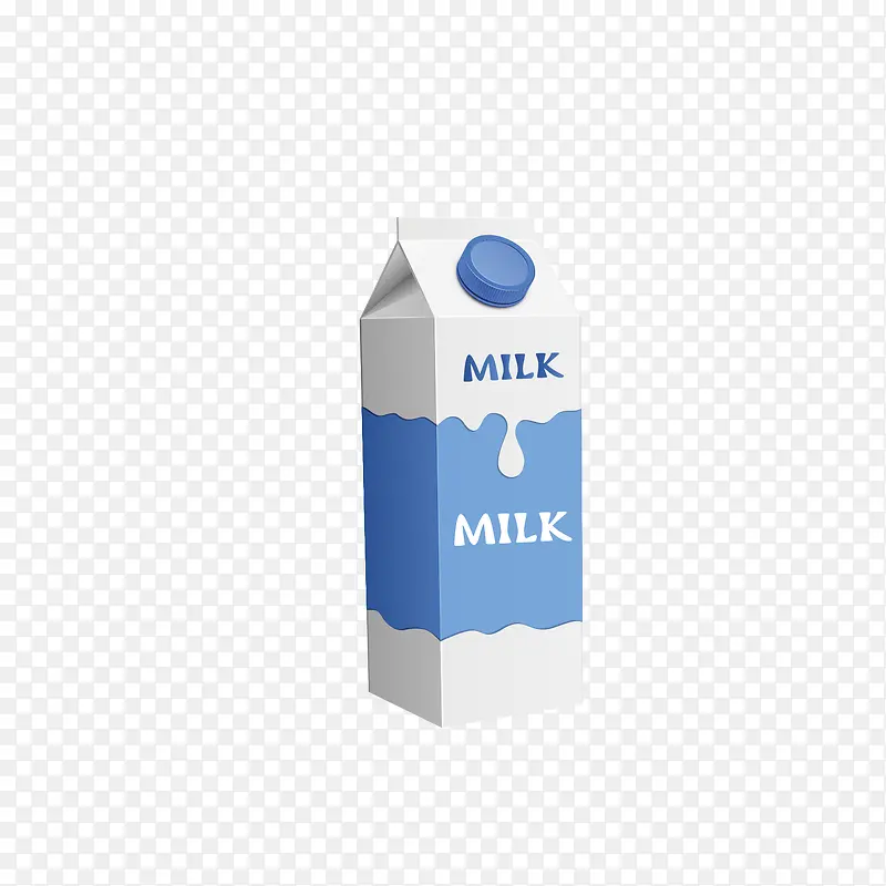 一大盒牛奶