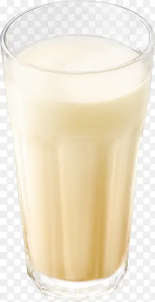 玻璃杯乳白牛奶