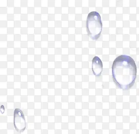 白色液体气泡装饰