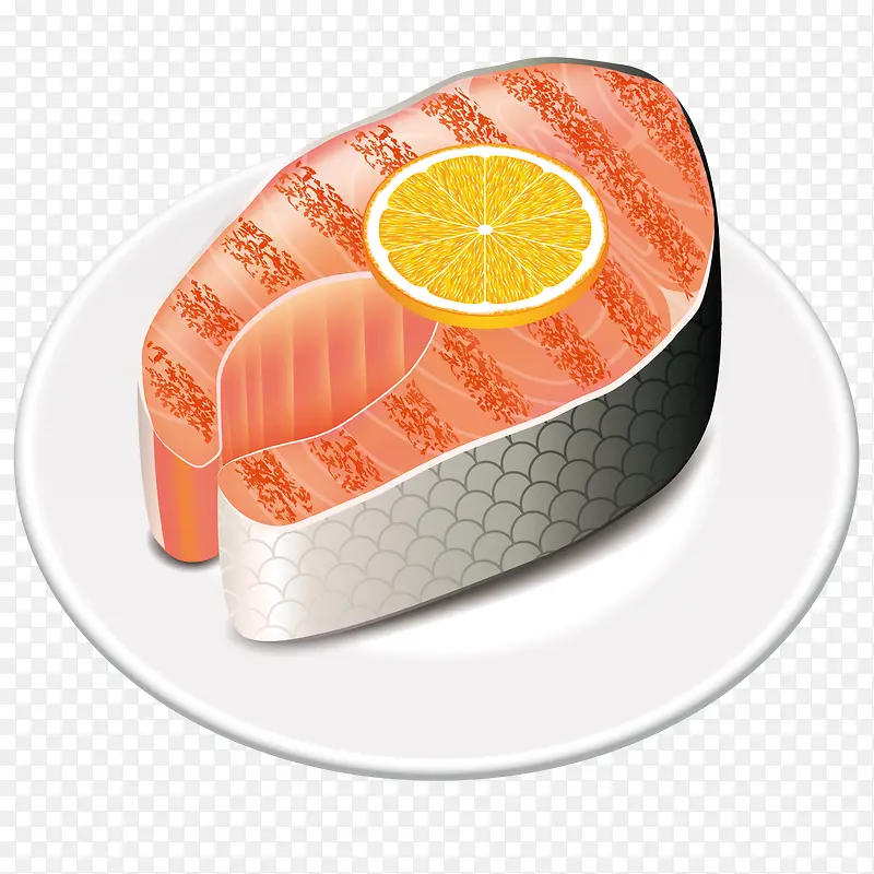三文鱼与橙子