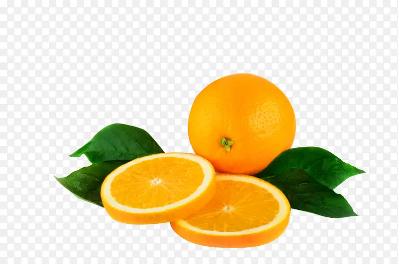 橙子新鲜切片创意