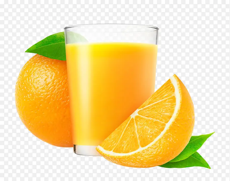 新鲜橙汁橙子图片