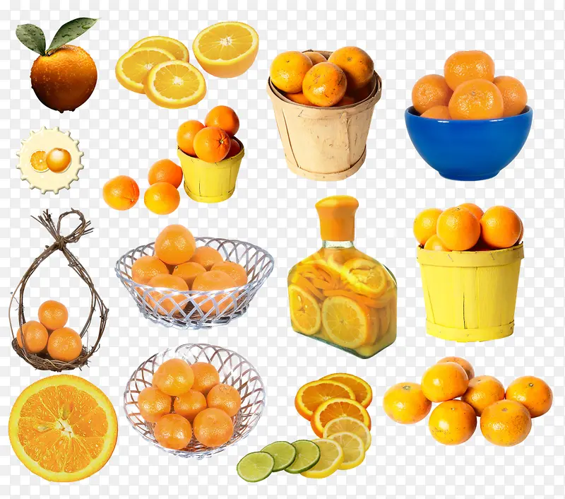 美味的橙子制品