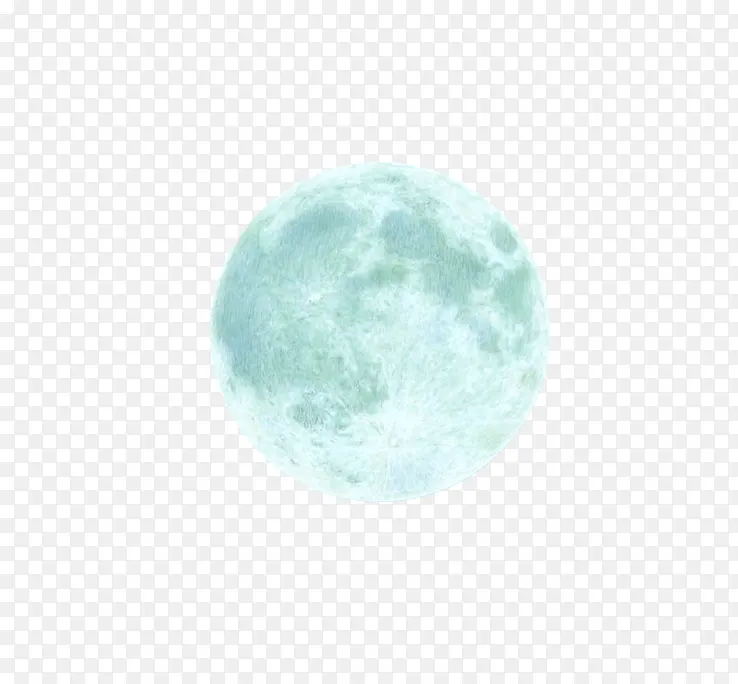 淡蓝色月亮