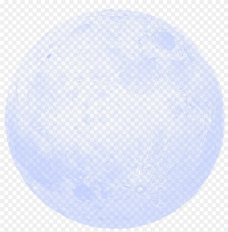 蓝色圆月