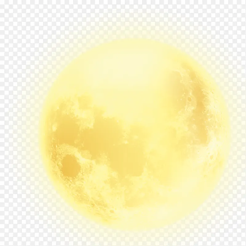 黄色梦幻月亮图标