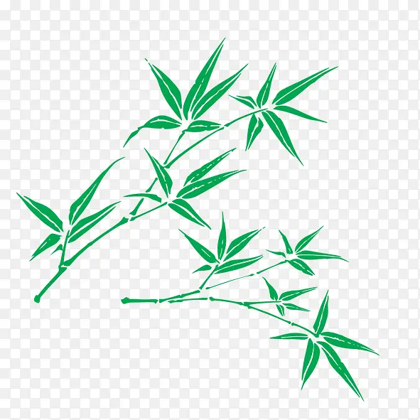 清新竹叶PNG图片素材下载_图片编号10215431-PNG素材网