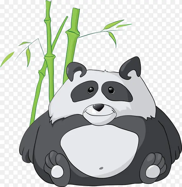 免扣熊猫竹子