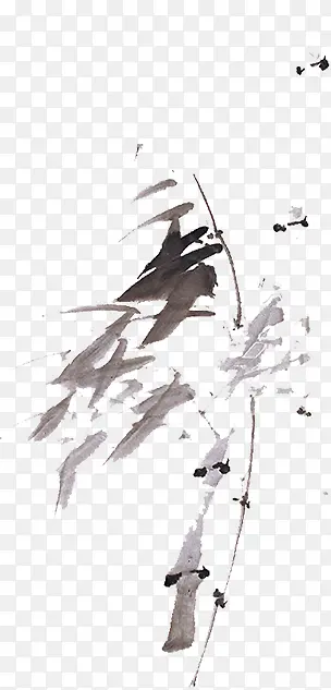水墨竹子