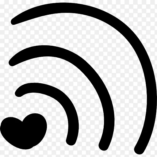 Wi-Fi的爱情信号图标