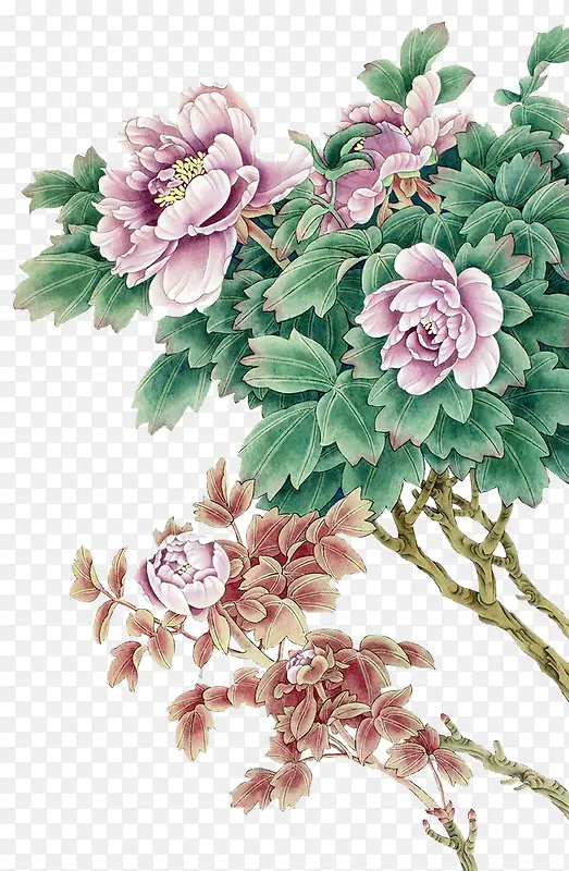 水彩国画