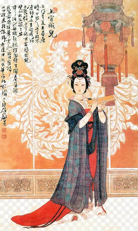 古代女子PNG图片素材下载_图片编号10222178-PNG素材网