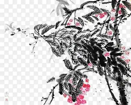 手绘中国画