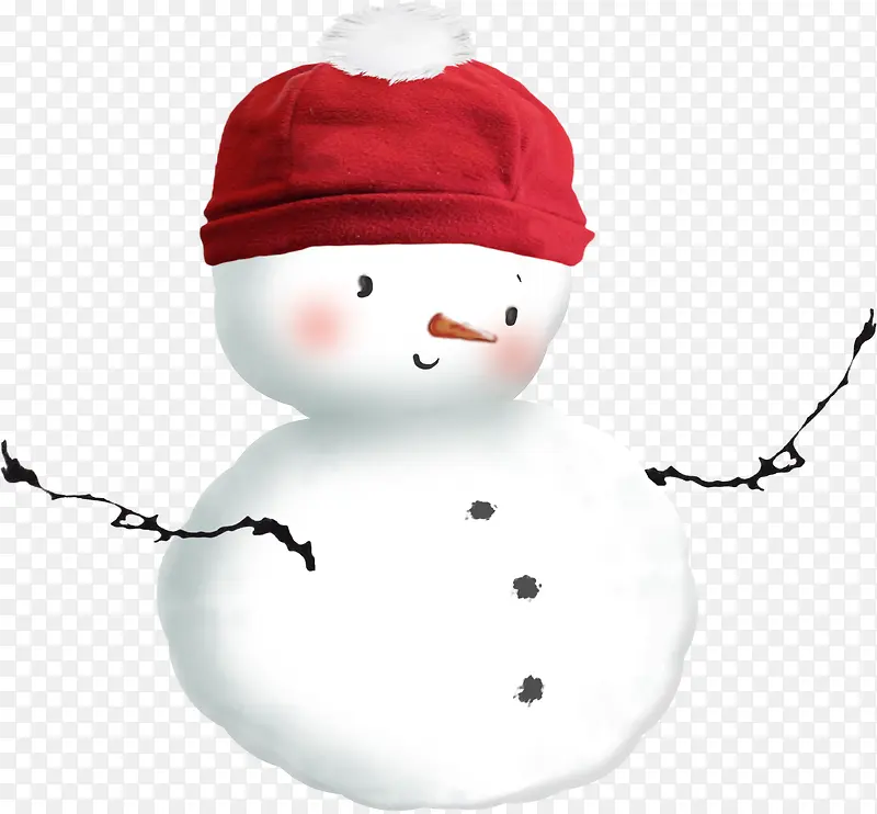 可爱雪人