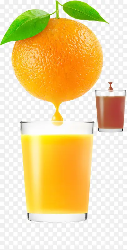 新鲜橙汁图片