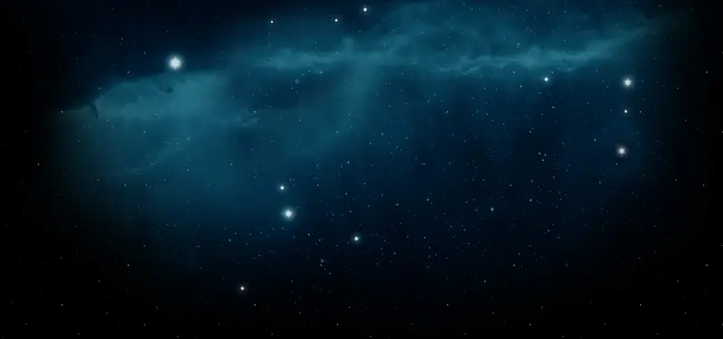 星空蓝色光效高清银河宇宙