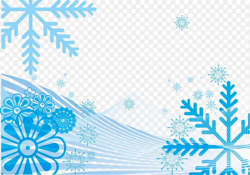 矢量雪花