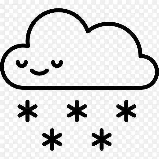 下雪图标