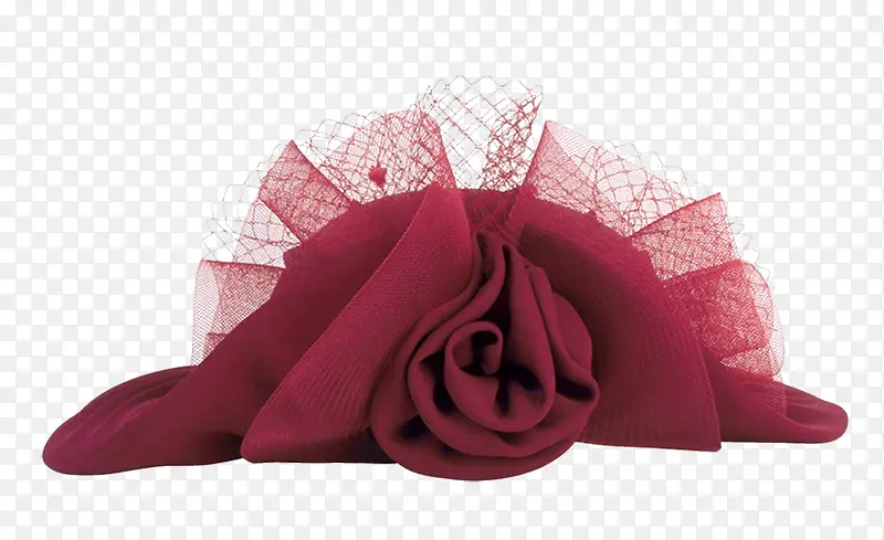 杨红玫瑰帽子