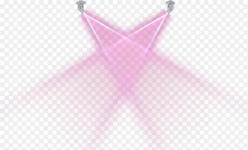 粉色舞台灯光海报