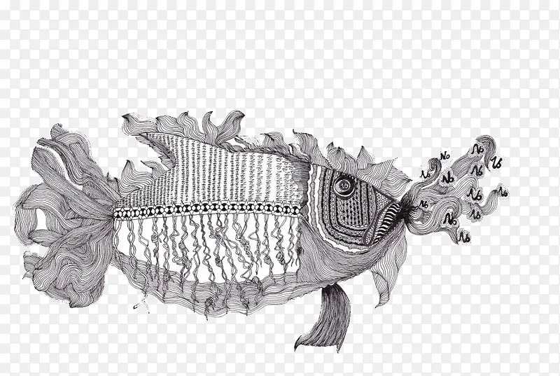 创意鱼装饰画
