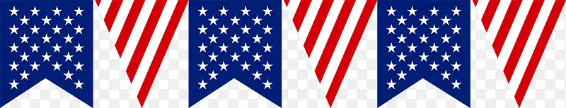美国拉旗
