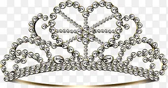 珍珠手绘漂亮皇冠
