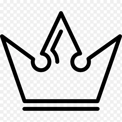 王冠的国王图标