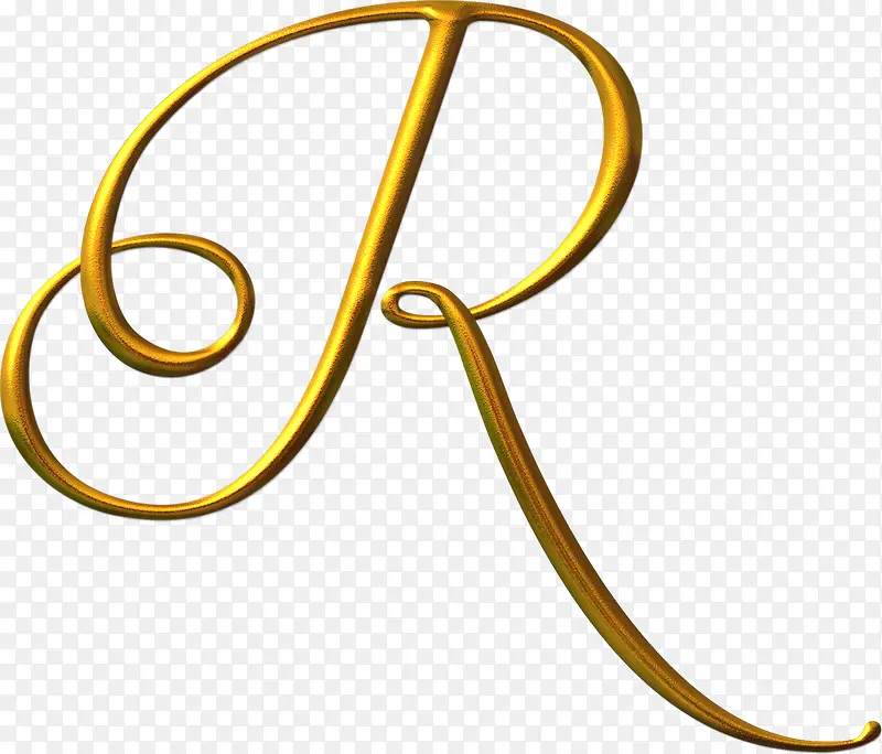 R花型金属字母婚礼设计
