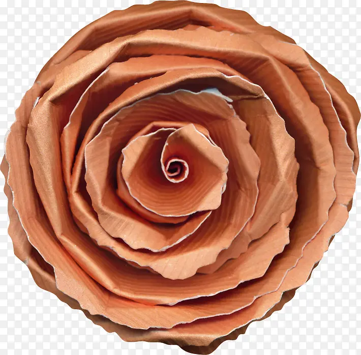 粉色折叠玫瑰