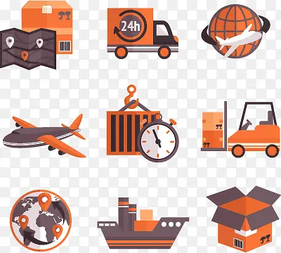 国际物流运输素材