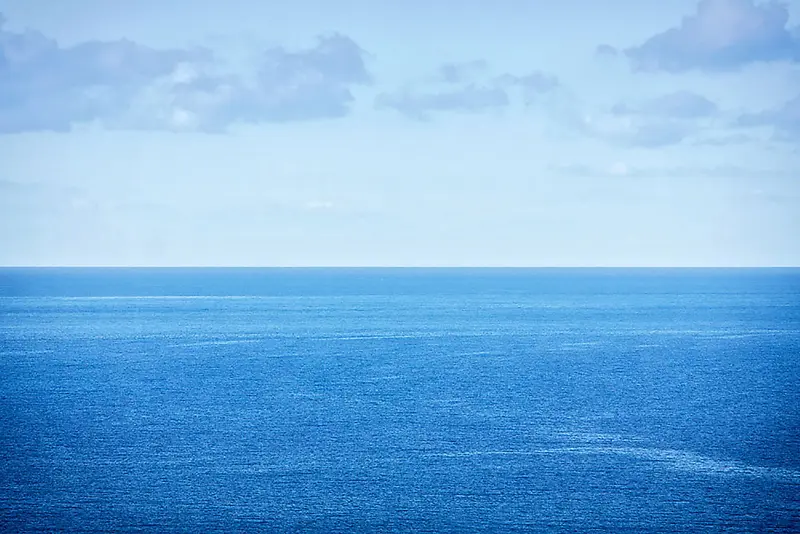 天空与海面风景图片[高清图片